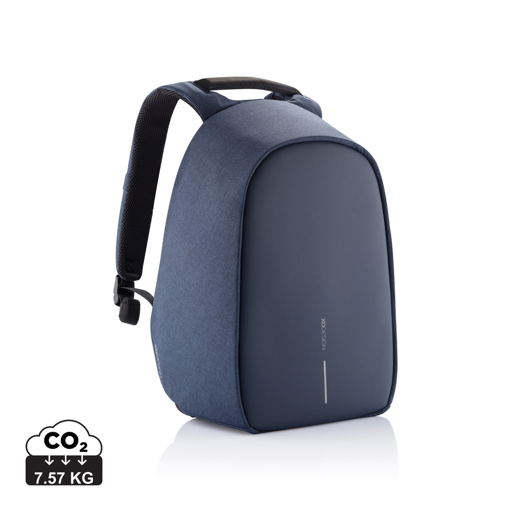 Sac à dos antivol rPET personnalisable - Bobby Hero XL bleu marine et gris